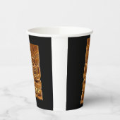 Gold Tiki Sculpture Thunder_Cove Papieren Bekers (Links)