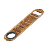 Gold Tiki Sculpture Thunder_Cove Speed Flessenopener (Voorkant Gekanteld)