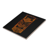 Gold Tiki Sculpture Thunder_Cove Tegeltje (Zijkant)