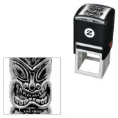 Gold Tiki Sculpture Thunder_Cove Zelfinktende Stempel (In situ)