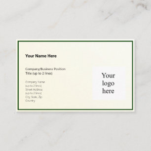 Gold Tint Gradient & Hunter Logo Std. Visitekaartje