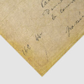 Gold Tissue Paper, oud en oud script, met losse pa Tissuepapier (Detail)