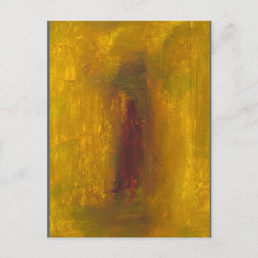 "Gold to Violet" Albers Homage Briefkaart afdrukke (Voorkant)