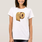 Gold Toilet Paper T-shirt (Voorkant)