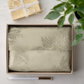 Gold Tone Decoupage Tissuepapier (Geschenk)