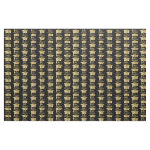 Gold Tone Gradup Cap Name Class School Stof (Yard (91,4 cm))