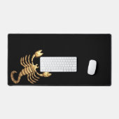 Gold Tone Scorpio Scorpion Symbol Zodiac Bureaumat (Keyboard & Muis)