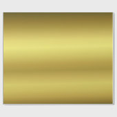 Gold Tone Wrapping Paper Cadeaupapier (Vlak)