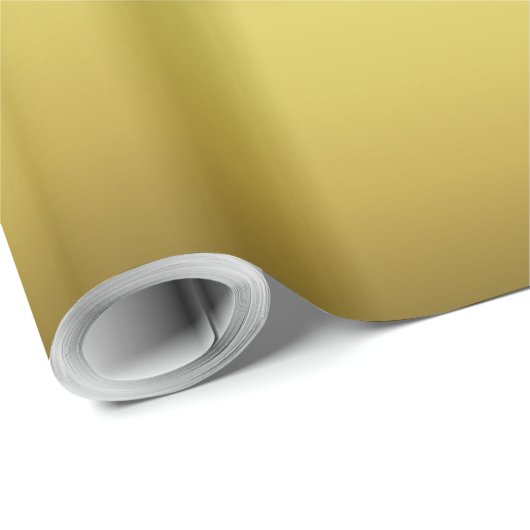 Gold Tone Wrapping Paper Cadeaupapier (Rol Hoek)