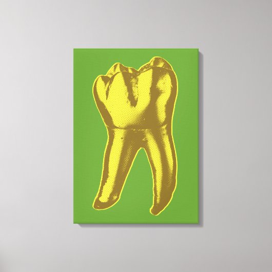 Gold Tooth Canvas Afdruk (Voorkant)