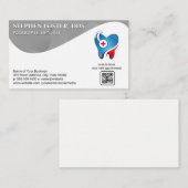 Gold Tooth Logo | Tandheelkunde | QR-scan Visitekaartje (Voorkant / Achterkant)