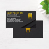 Gold Tooth-pictogram Visitekaartje (Bureau)