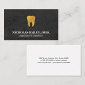 Gold Tooth-pictogram Visitekaartje (Voorkant / Achterkant)