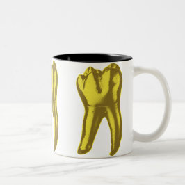 Gold Tooth Tweekleurige Koffiemok