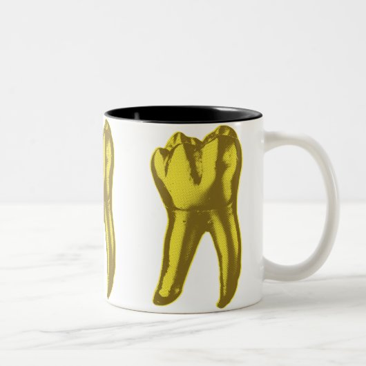 Gold Tooth Tweekleurige Koffiemok (Rechts)
