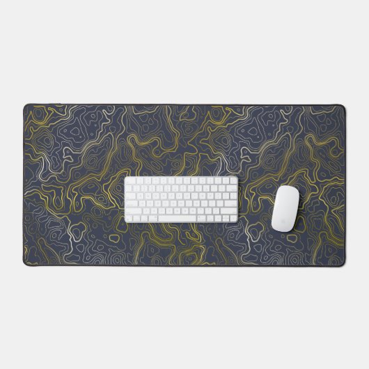Gold Topography Bureaumat (Keyboard & Muis)
