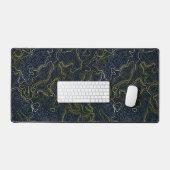 Gold Topography Bureaumat (Keyboard & Muis)