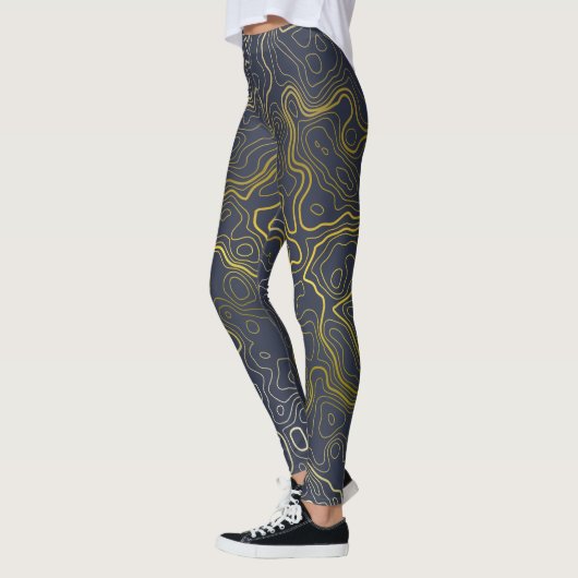 Gold Topography Leggings (Links)