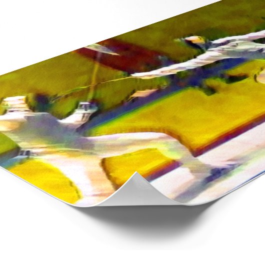 Gold Touche-POSTER Poster (Hoek)