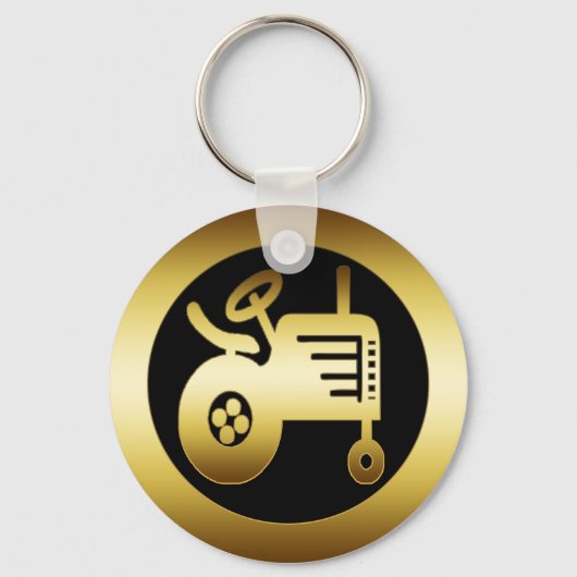 GOLD TRACTOR SLEUTELHANGER (Voorkant)
