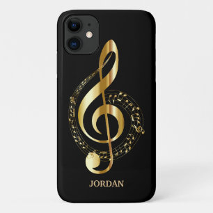 Gold Treble Clef Case-Mate iPhone Case