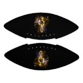 Gold Treble Clef Music American Football (Panelen)