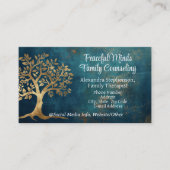 Gold Tree Counseling Therapie Psychotherapie Visitekaartje (Voorkant)