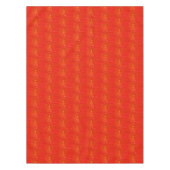 Gold Tree Design Red-kerstballetje Tafelkleed (Voorkant)