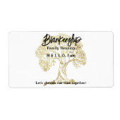 Gold Tree Family Reunion Essential Etiket (Voorkant)