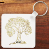 Gold Tree Family Reunion Essential Sleutelhanger (Achterkant)
