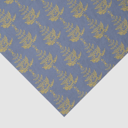 Gold Tree-feestdag Tissuepapier (Detail)