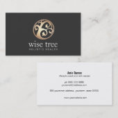 Gold Tree Holistic and Natural Health and Wellness Visitekaartje (Voorkant / Achterkant)