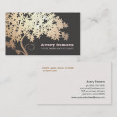 Gold Tree Holistic Health Healer Visitekaartje (Voorkant / Achterkant)