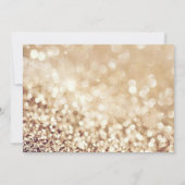 Gold Tree Jaarlijks Corporate Christmas Party Kaart (Achterkant)