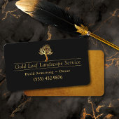 Gold Tree Landscapaping Yard Tree Service Visitekaartje
