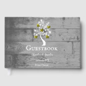 Gold Tree of Hearts Wedding Guestbook Gastenboek (Voorkant)