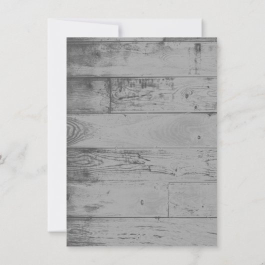 Gold Tree of Hearts Wedding Rehearsal Dinner Kaart (Achterkant)