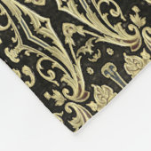 Gold Tree of Life Ancient Rustic Fleece Deken (Hoek)