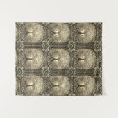 Gold Tree of Life Ancient Rustic Wandkleed (Voorkant (horizontaal))