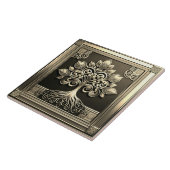 Gold Tree of Life Tegeltje (Zijkant)