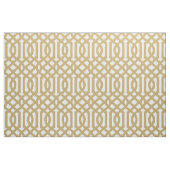 Gold Trellis op grote schaal Stof (Yard (91,4 cm))