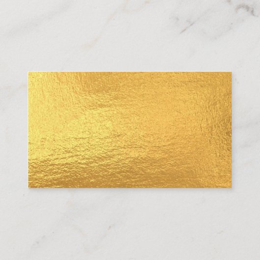 Gold Trendy Media Insert Visitekaartje (Achterkant)