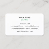 Gold Trendy Reparatie diensten logo professional Visitekaartje (Achterkant)