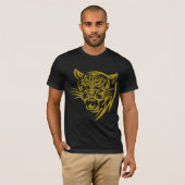 Gold Tribal Tiger T-shirt (Voorkant volledig)