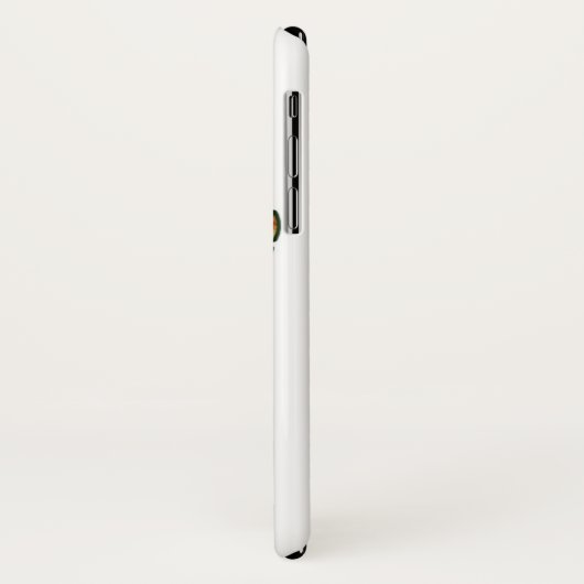 Gold Tribal Zee Turtle on White Case-Mate iPhone Case (Achterkant/links)