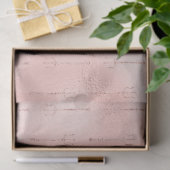 Gold Tridents on Pink Decoupage Tissuepapier (Geschenk)