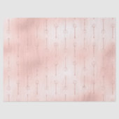 Gold Tridents on Pink Decoupage Tissuepapier (Voorkant)