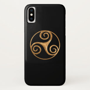 Gold Triskelion Case-Mate iPhone Case