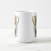 Gold Trophy #1 Dad Mom Son  Koffiemok (Center)