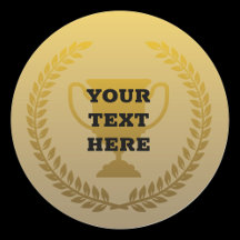 Gold trophy bekroond